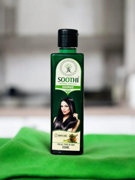 soothi Herbal Hair Oil Strengthens Nourishes Hair for All Hair Types (200ml) Hair Oil (200 g)